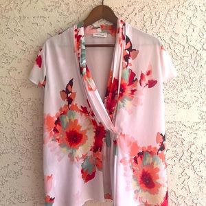 Women’s XL Calvin Klein Floral Blouse
